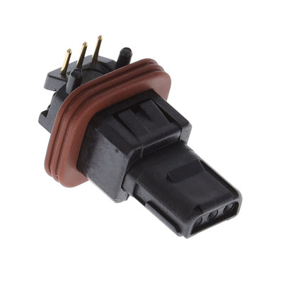 D369-B33-NS4-119P by TE Connectivity Deutsch Connectors - 369 3 WAY PANEL MNT REC, 90 PCB