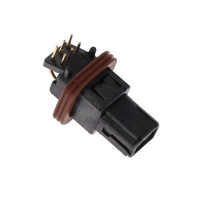 D369-B66-NS4-119P by TE Connectivity Deutsch Connectors - 369 6 WAY PANEL MNT REC, 90 PCB