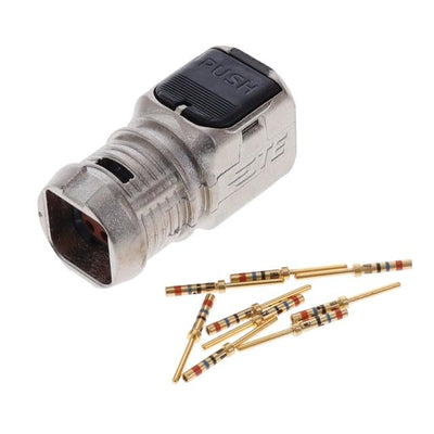 D369-MP99-NP1 by TE Connectivity Deutsch Connectors - 9 WAY, SHIELDED PLUG, CRIMP, PIN