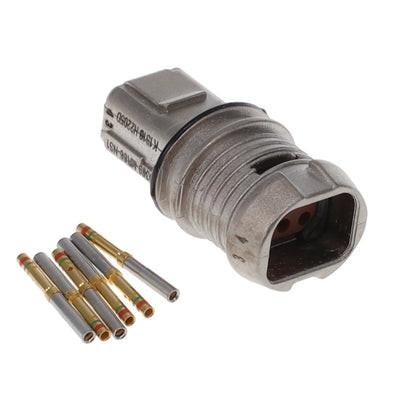 D369-MR66-NS1 by TE Connectivity Deutsch Connectors - 6 WAY, SHIELDED REC, CRIMP, SKT