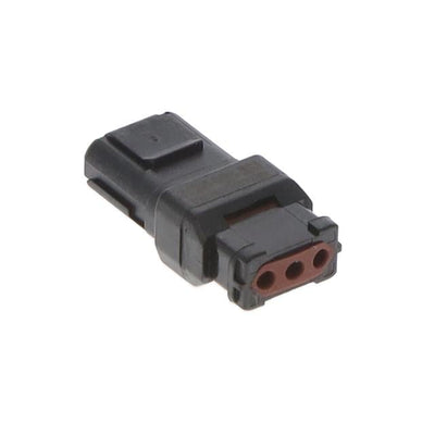 D369-R33-NS1 by TE Connectivity Deutsch Connectors - 369 3 WAY REC, CRIMP, SKT