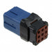 D369-R99-BS0 by TE Connectivity Deutsch Connectors - CONNECTOR RECPT HSG 9POS B-KEY