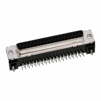 D37S13A4GX00LF by Amphenol ICC (FCI) - CONNECTOR D-SUB RCPT 37POS R/A SLDR