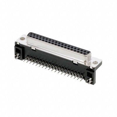 D37S13A6GX00LF by Amphenol ICC (FCI) - CONNECTOR D-SUB RCPT 37POS R/A SLDR
