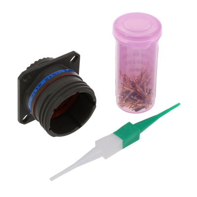 D38999/20WF35PN by Amphenol Aerospace Operations - CONNECTOR RECPT MALE 66POS GOLD CRIMP