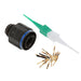 D38999/26WB35PA by Amphenol Aerospace Operations - CONNECTOR PLUG MALE 13POS GOLD CRIMP