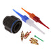 D38999/26WD97PN by Amphenol Aerospace Operations - CONNECTOR PLUG MALE 12POS GOLD CRIMP