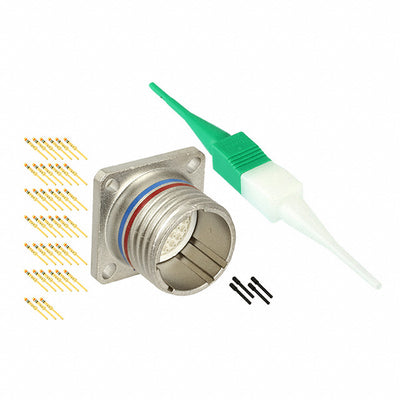 D38999/20ME35SN by ITT Cannon, LLC - CONNECTOR RECPT FMALE 55POS GOLD CRIMP