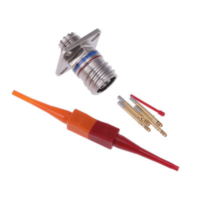 D38999/20FA98SN by Amphenol Aerospace Operations - CONNECTOR RECPT FMALE 3POS GOLD CRIMP
