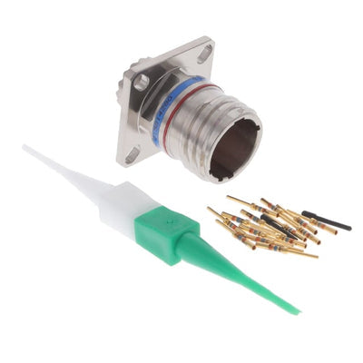 D38999/20FB35PA by Amphenol Aerospace Operations - CONNECTOR RECPT MALE 13POS GOLD CRIMP