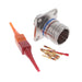 D38999/20FB98PN by Amphenol Aerospace Operations - CONNECTOR RECPT MALE 6POS GOLD CRIMP