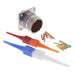 D38999/20FD97PN by Amphenol Aerospace Operations - CONNECTOR RECPT MALE 12POS GOLD CRIMP
