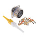 D38999/20FG11SA by Amphenol Aerospace Operations - CONNECTOR RECPT FMALE 11POS GOLD CRIMP