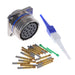 D38999/20FG16SN by Amphenol Aerospace Operations - CONNECTOR RECPT FMALE 16POS GOLD CRIMP