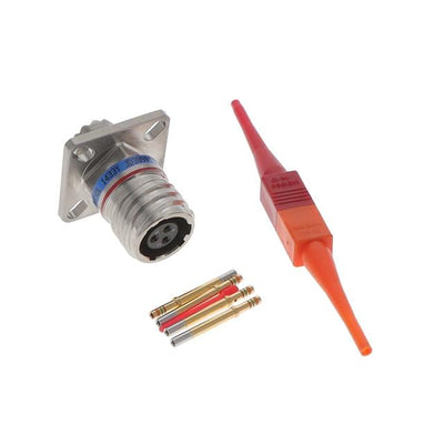 D38999/20KA98SA by Amphenol Aerospace Operations - STAINLESS STEEL D38999 SERIES II