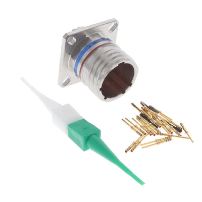 D38999/20KC35PN by Amphenol Aerospace Operations - CONNECTOR RECPT MALE 22POS GOLD CRIMP