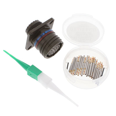 D38999/20WC35SN by TE Connectivity Deutsch Connectors - CONNECTOR RECPT FMALE 22POS GOLD CRIMP