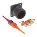 D38999/20WD18PN by Amphenol Aerospace Operations - CONNECTOR RECPT MALE 18POS GOLD CRIMP