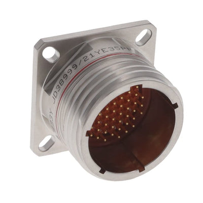 D38999/21YE35PN by Amphenol Aerospace Operations - HERMETIC CIRCULAR MIL-SPEC CONNE