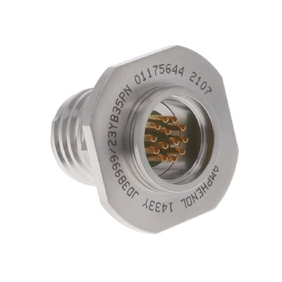 D38999/23YB35PN by Amphenol Aerospace Operations - HERMETIC CIRCULAR MIL-SPEC CONNE