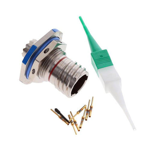D38999/24FA35PN by Amphenol Aerospace Operations - CONNECTOR RECPT MALE 6POS GOLD CRIMP