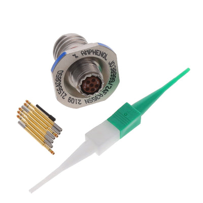 D38999/24FA35SN by Amphenol Aerospace Operations - CONNECTOR RECPT FMALE 6POS GOLD CRIMP