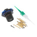 D38999/24JB35SN by Amphenol Aerospace Operations - CONNECTOR RECPT FMALE 13POS GOLD CRIMP