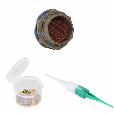 D38999/24JJ35PN-LC by Amphenol Aerospace Operations - CONNECTOR RECPT HSG MALE 128POS PNL MT