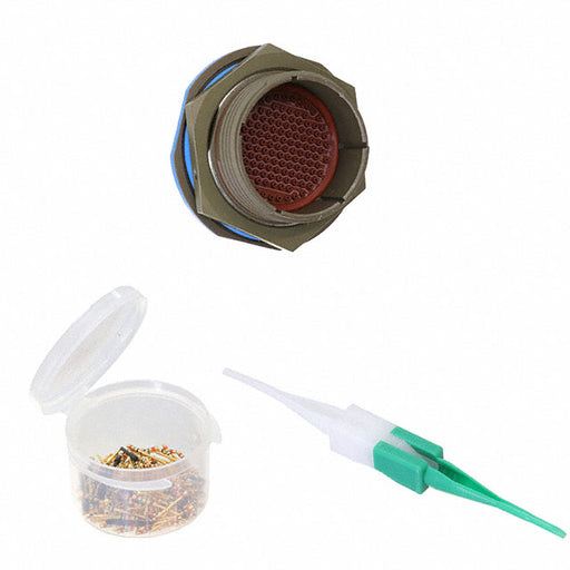 D38999/24JJ35PN-LC by Amphenol Aerospace Operations - CONNECTOR RECPT HSG MALE 128POS PNL MT
