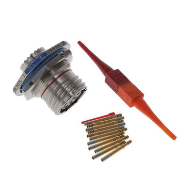 D38999/24KC98SN by Amphenol Aerospace Operations - STAINLESS STEEL D38999 SERIES II