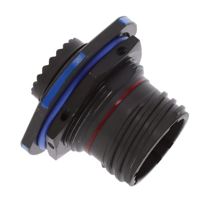 D38999/24WC35PNLC by Amphenol Aerospace Operations - CONNECTOR RECPT HSNG MALE 22POS PNL MT