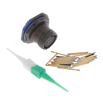 D38999/24WC35SA by Amphenol Aerospace Operations - CONNECTOR RECPT FMALE 22POS GOLD CRIMP