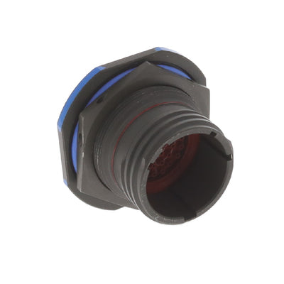 D38999/24WD35PNLC by Amphenol Aerospace Operations - CONNECTOR RECPT HSNG MALE 37POS PNL MT