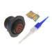 D38999/24WE8SN by Amphenol Aerospace Operations - CONNECTOR RECPT FMALE 8POS GOLD CRIMP
