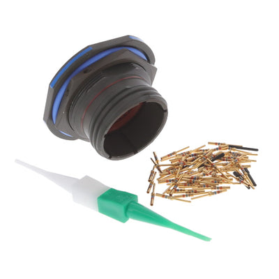 D38999/24WF35PN by Amphenol Aerospace Operations - CONNECTOR RECPT MALE 66POS GOLD CRIMP
