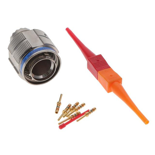 D38999/26FB5PN by Amphenol Aerospace Operations - CONNECTOR PLUG MALE 5POS GOLD CRIMP