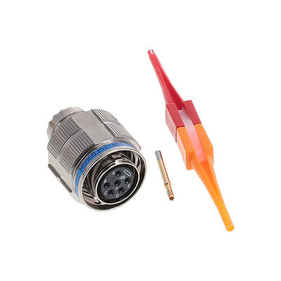 D38999/26FB98SN by Amphenol Aerospace Operations - CONNECTOR PLUG FMALE 6POS GOLD CRIMP
