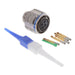 D38999/26FC4SN by Amphenol Aerospace Operations - CONNECTOR PLUG FMALE 4POS GOLD CRIMP