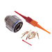 D38999/26FC98PN by Amphenol Aerospace Operations - CONNECTOR PLUG MALE 10POS GOLD CRIMP