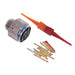D38999/26FC98SN by Amphenol Aerospace Operations - CONNECTOR PLUG FMALE 10POS GOLD CRIMP