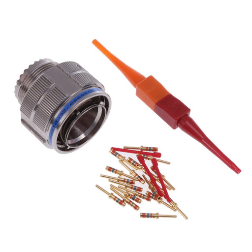 D38999/26FD18PA by Amphenol Aerospace Operations - CONNECTOR PLUG MALE 18POS GOLD CRIMP