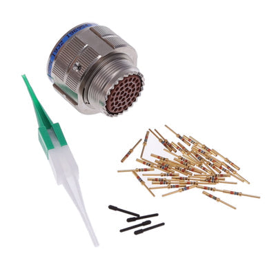 D38999/26FD35PN by Amphenol Aerospace Operations - CONNECTOR PLUG MALE 37POS GOLD CRIMP