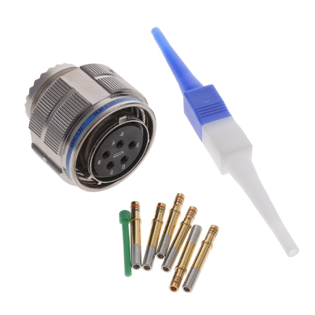 D38999/26FD5SN by Amphenol Aerospace Operations - CONNECTOR PLUG FMALE 5POS GOLD CRIMP