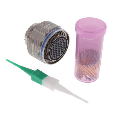 D38999/26FE35SA by Amphenol Aerospace Operations - CONNECTOR PLUG FMALE 55POS GOLD CRIMP
