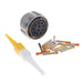 D38999/26FG11SN by Amphenol Aerospace Operations - CONNECTOR PLUG FMALE 11POS GOLD CRIMP