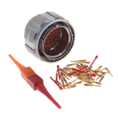 D38999/26FG41PN by Amphenol Aerospace Operations - CONNECTOR PLUG MALE 41POS GOLD CRIMP