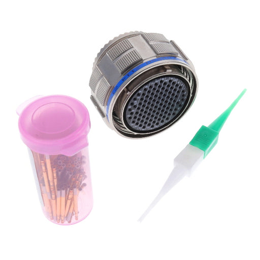 D38999/26FH35SN by Amphenol Aerospace Operations - CONNECTOR PLUG FMALE 100P GOLD CRIMP