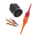 D38999/26JA98SN by Amphenol Aerospace Operations - CONNECTOR PLUG FMALE 3POS GOLD CRIMP