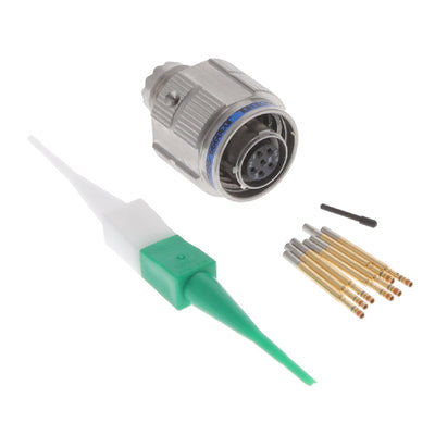 D38999/26KA35SN by Amphenol Aerospace Operations - CONNECTOR PLUG FMALE 6POS GOLD CRIMP