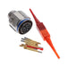 D38999/26KB98SB by Amphenol Aerospace Operations - STAINLESS STEEL D38999 SERIES II